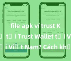 file apk ví trust Không thể tải Trust Wallet tại Việt Nam? Cách khắc phục